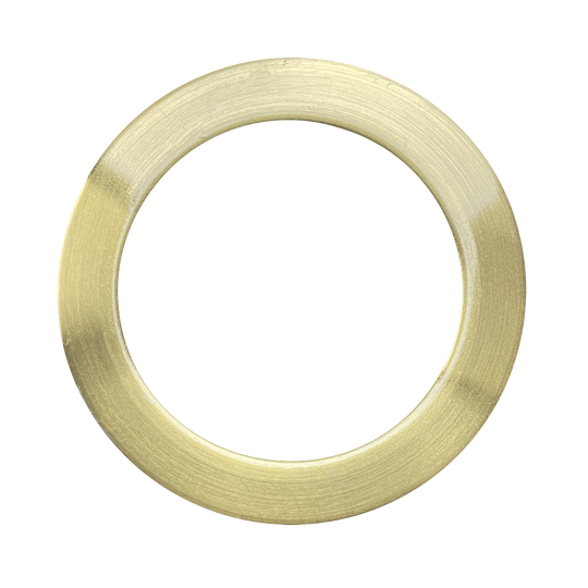 6 Inch Round Trims | Brushed Brass | Luxrite LR23859