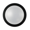 6" black LED disk ceiling light, dimmable, modern round design