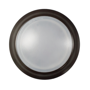 6 inch bronze LED disk light, CCT selectable 2700K–5000K, surface mount - Available at Electrical Marketplace