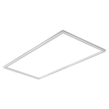 LR24166 2x4 LED frame panel with 5 CCT and 3 wattage options. Dimmable 0–10V, energy-efficient panel ideal for offices, classrooms, and commercial spaces.