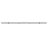 4x8 recessed LED backlit panel light with selectable wattage and CCT white commercial ceiling lighting fixture