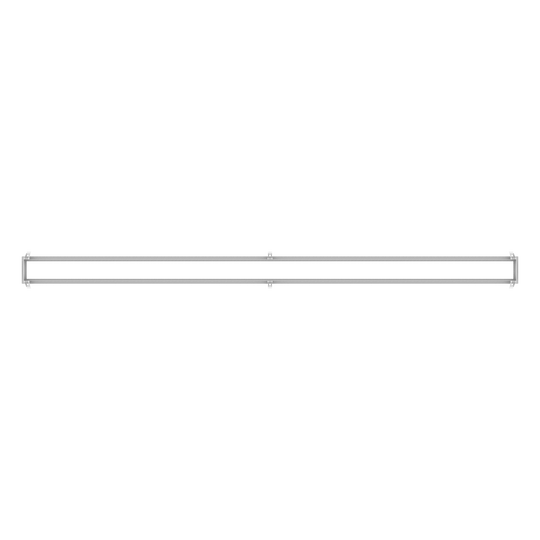 4x8 LED panel flange kit white surface mount frame for backlit panel ceiling installation lighting accessory