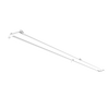 4x8 LED panel flange kit white surface mount frame for backlit panel ceiling installation lighting accessory