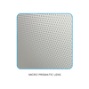 2x4 LED panel light installed in office ceiling grid with uniform anti-glare illumination