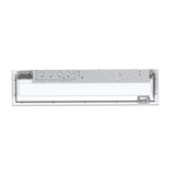 energy efficient LED backlit panel 6x2 with dimmable 0-10V driver and white finish