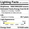 modern recessed LED panel light for office or hallway with adjustable color temperature