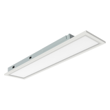 6x2 recessed LED backlit panel light white ceiling fixture with selectable wattage and CCT