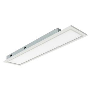 6x2 recessed LED backlit panel light white ceiling fixture with selectable wattage and CCT - Available at Electrical Marketplace