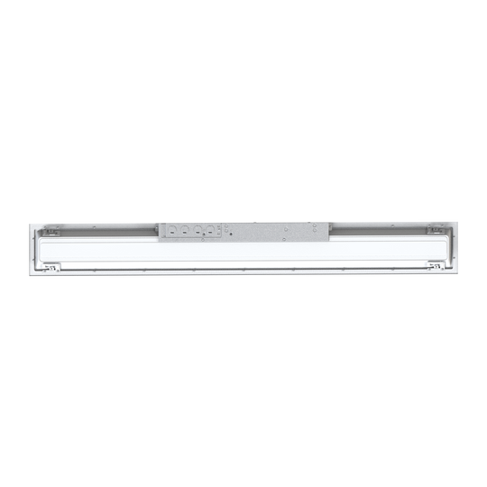 energy efficient LED backlit panel 6x4 with dimmable 0-10V driver and white finish
