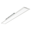 6x4 recessed LED backlit panel light white ceiling fixture with selectable wattage and CCT