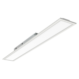 6x4 recessed LED backlit panel light white ceiling fixture with selectable wattage and CCT