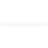 slim 6 inch by 6 foot LED panel light installed in office or commercial ceiling grid
