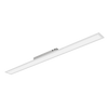 6x6 recessed LED backlit panel light white ceiling fixture with selectable wattage and CCT
