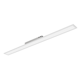 6x6 recessed LED backlit panel light white ceiling fixture with selectable wattage and CCT