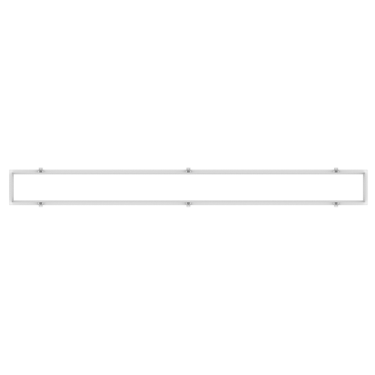 rectangular 6x6 LED panel surface mounting kit for ceiling lighting