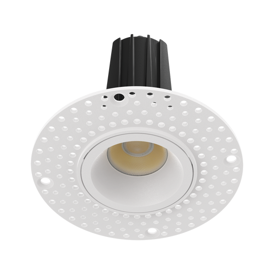 1 Inch Round HO Trimless LED Downlight | 1K Lm | 120V | CCT Selectable | Raleigh Collection | Luxrite LR24917