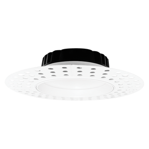 4-inch-round-regressed-trimless-white-LED-mini-panel-downlight - Available at Electrical Marketplace