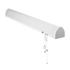 White 48-inch LED bed light, CRI 80, wide 160-degree beam for uniform illumination