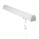 White 48-inch LED bed light, CRI 80, wide 160-degree beam for uniform illumination