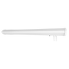 4' LED bed light with down/up/up+down modes, 3CCT selectable, white finish