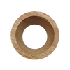 Natural-wood-grain-round-deep-cylindrical-snoot-baffle-for-3-inch-recessed-spotlight