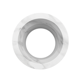 Marble-stone-pattern-round-deep-cylindrical-snoot-baffle-for-3-inch-recessed-spotlight