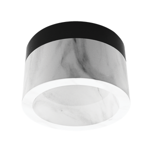 LR25418-3-inch-regressed-trimless-push-n-lock-spotlight-snoot-marble-finish - Available at Electrical Marketplace