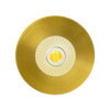 Snap-in-brass-finish-trim-insert-replacement-for-trimless-ceiling-lights