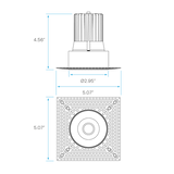 Five-color-selectable-CCT-switch-on-a-trimless-push-n-lock-ceiling-light