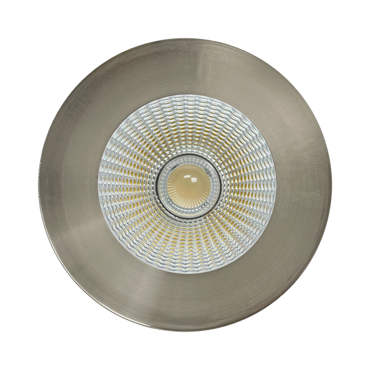 4 Inch Regressed Push N'Lock Trimless Trim | Brushed Nickel | Luxrite LR25467