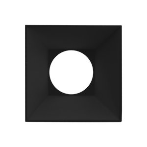 LR25477-2-inch-square-interlocking-trimless-led-downlight-trim-replacement-black - Available at Electrical Marketplace