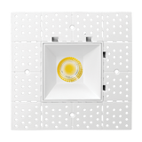 Micro-aperture-four-inch-square-mud-in-recessed-downlight-fixture-white