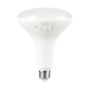 BR40 12W LED bulb with frosted finish, E26 base, 5 CCT selectable color temperatures, and 110-degree beam angle.