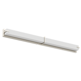 LR32134 48-inch brushed nickel LED vanity wall fixture with 3CCT selectable lighting