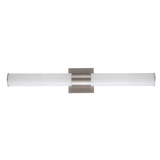 LR32170 24-inch vanity LED bar, round design, brushed nickel, CCT selectable, dimmable, 1700 lumens