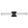 LR32171 24-inch vanity LED bar, round design, black finish, CCT selectable, dimmable, 1700 lumens