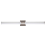 LR32172 36-inch vanity LED bar, round design, brushed nickel, CCT selectable, dimmable, 2200 lumens