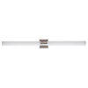 LR32174 48-inch vanity LED bar, round design, brushed nickel, CCT selectable, dimmable, 3000 lumens