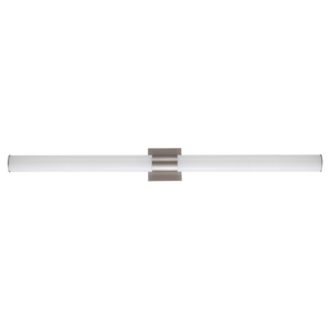 LR32174 48-inch vanity LED bar, round design, brushed nickel, CCT selectable, dimmable, 3000 lumens - Available at Electrical Marketplace