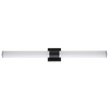 LR32175 48-inch vanity LED bar, round design, black finish, CCT selectable, dimmable, 3000 lumens
