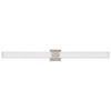 LR32179 48-inch brushed nickel square vanity LED bar with 5CCT selectable lighting.