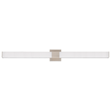 LR32179 48-inch brushed nickel square vanity LED bar with 5CCT selectable lighting.