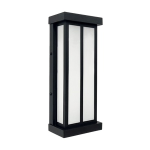 LR40316 16-inch black vertical designer LED wall sconce with CCT selectable lighting - Available at Electrical Marketplace