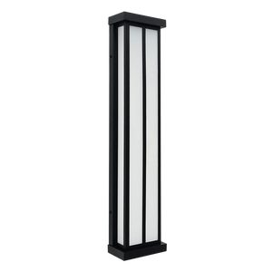 LR40318 24-inch black vertical designer LED wall sconce with CCT selectable lighting - Available at Electrical Marketplace