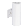 12-inch white up-down outdoor cylinder LED light with CCT and wattage selectable features, model LR40331.