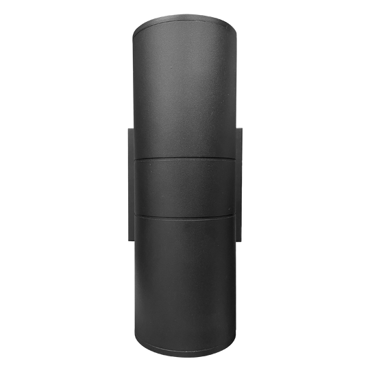 10-inch black up-down outdoor cylinder LED light with 5CCT selectable color temperatures, model LR40335.