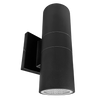 10-inch black up-down outdoor cylinder LED light with 5CCT selectable color temperatures, model LR40335.
