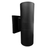 10-inch black up-down outdoor cylinder LED light with 5CCT selectable color temperatures, model LR40335.
