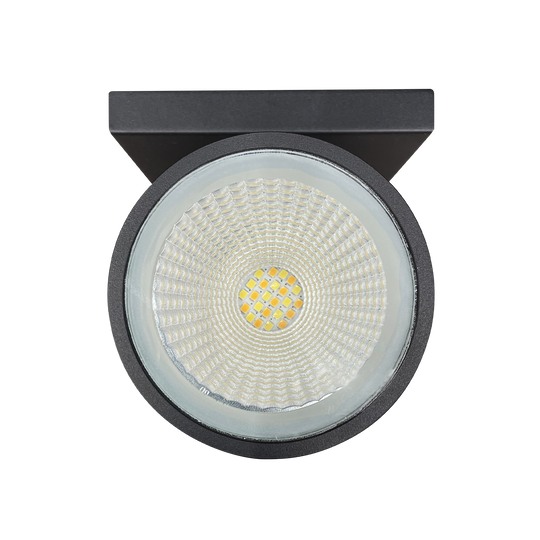 10-inch black up-down outdoor cylinder LED light with 5CCT selectable color temperatures, model LR40335.