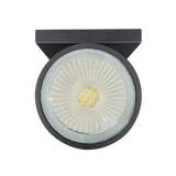 10-inch black up-down outdoor cylinder LED light with 5CCT selectable color temperatures, model LR40335.